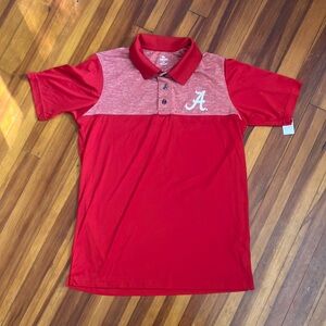 NWT 🐘 University of Alabama Polo Shirt Size M